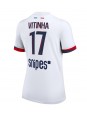 Paris Saint-Germain Vitinha #17 Vieraspaita Naisten 2025-26 Lyhythihainen